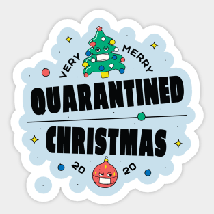 Quarantined Christmas Sticker